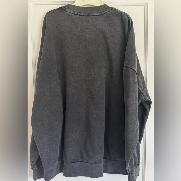 Women's Baltimore Ravens Gameday Couture Black Vintage Wash Pullover XXL - Picture 6 of 6